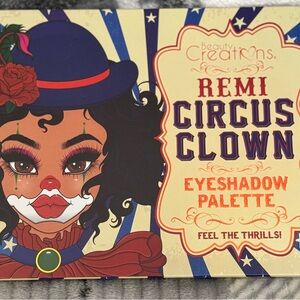 Brand New Beauty Creations Remi Circus Clown Eyeshadow Palette - Vibrant Shades